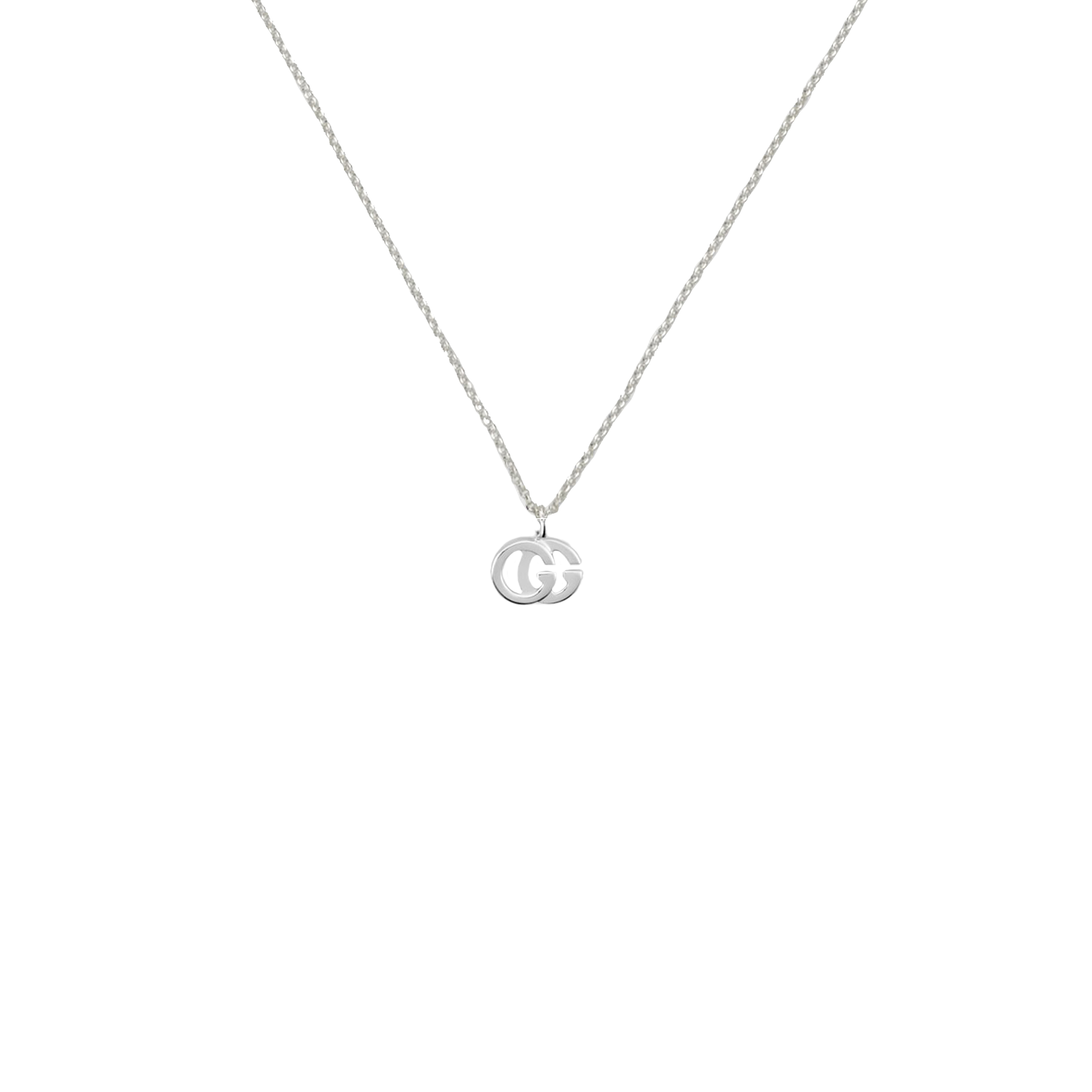 GUCCI GG RUNNING DIAMOIND NECKLACE ‎687118J85029000